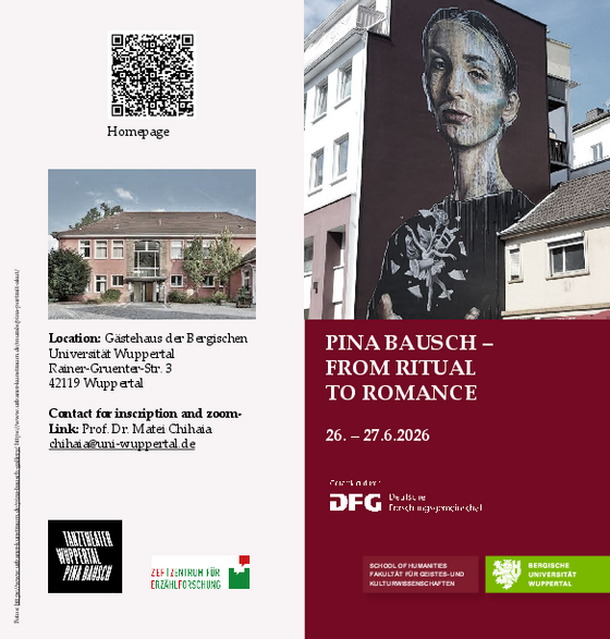 Flyer Pina Bausch 2026