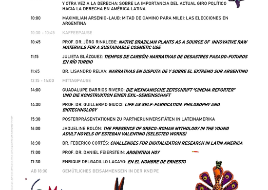 Plakat Lateinamerika-Tag