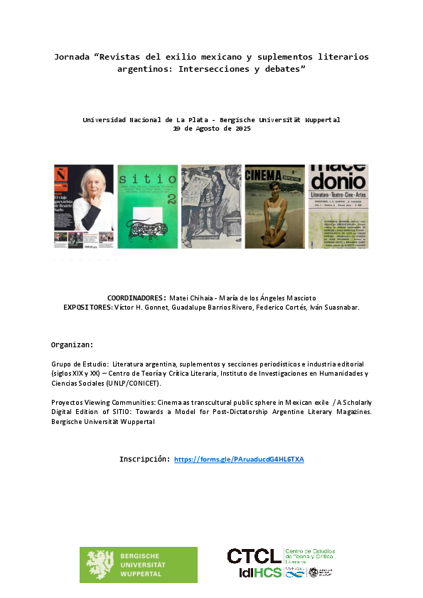 Programa de la jornada